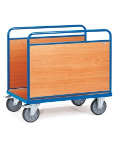 Chariot à ridelles latérales 1200 x 740 mm