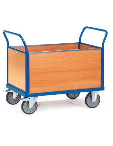 Chariot à 4 ridelles 1200 x 750 mm