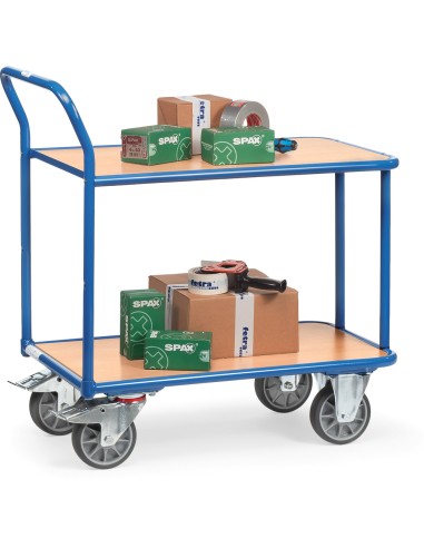 Chariot à plateaux 850 x 500 mm