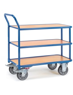 Chariot à plateaux 1000 x 700 mm