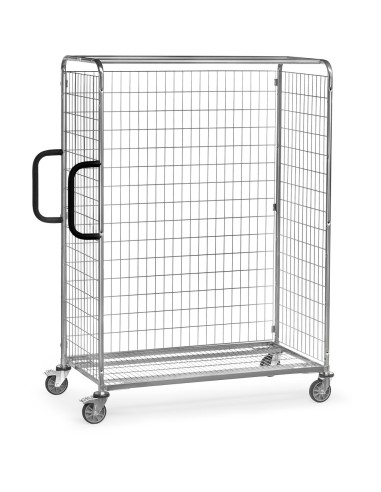 Cloison arrière pour chariot préparateur de commandes 650 x 1225 mm