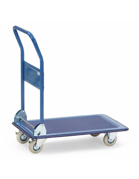 Chariot à plateau acier 740 x 480 mm