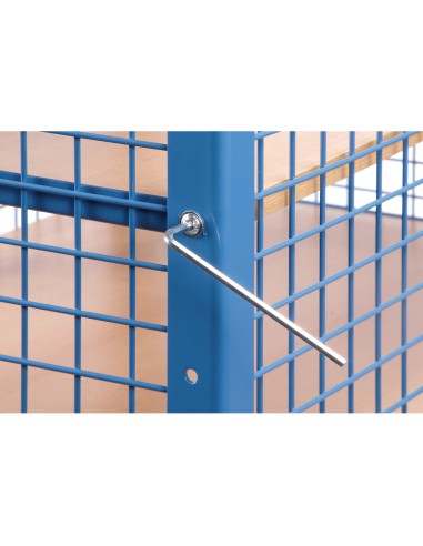 Chariot fermé 1000 x 680 mm