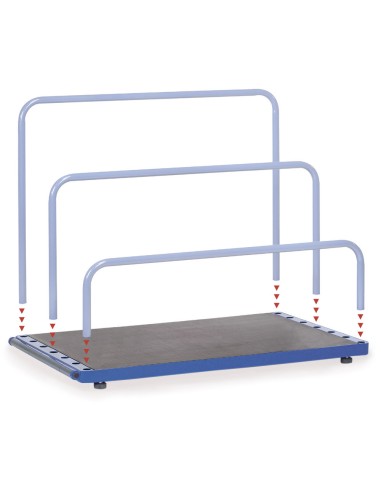 Rack à panneaux (sans tubes cintrés) 1200 x 800 mm