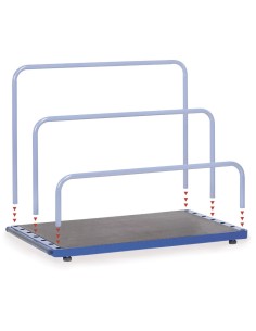 Rack à panneaux (sans tubes cintrés) 1600 x 800 mm