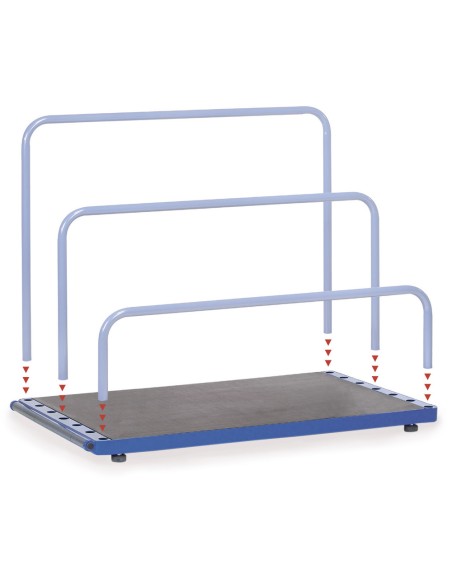 Rack à panneaux (sans tubes cintrés) 1600 x 800 mm