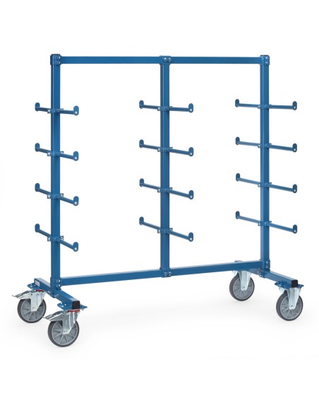 Chariot Cantilever avec butée de sécurité 2000 x 800 mm