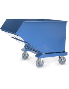 Chariot benne basculante avec robinet 800 Litres 2