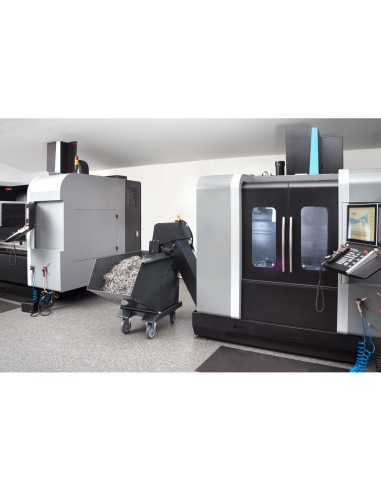 Chariot benne basculante sans robinet "GAMME EN GRIS" 800 Litres