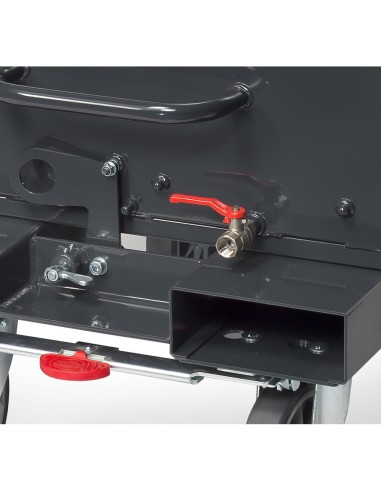 Chariot benne basculante avec robinet "GAMME EN GRIS" 450 Litres