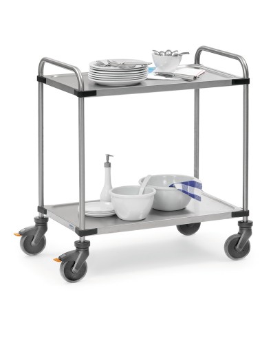 Chariot Inox 800 x 500 mm