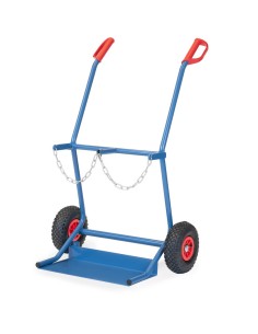 Diable porte-bouteilles - Pneus gonflables