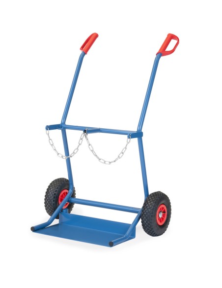 Diable porte-bouteilles - Pneus gonflables