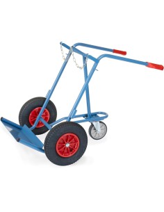 Diable porte-bouteilles - Pneus gonflables