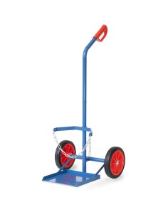 Diable porte-bouteilles - Pneus caoutchouc