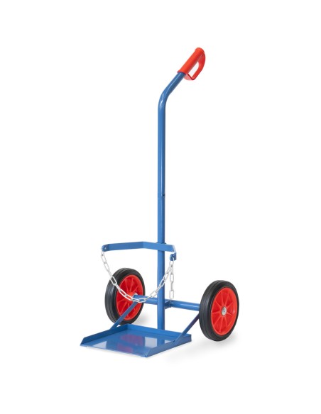 Diable porte-bouteilles - Pneus caoutchouc