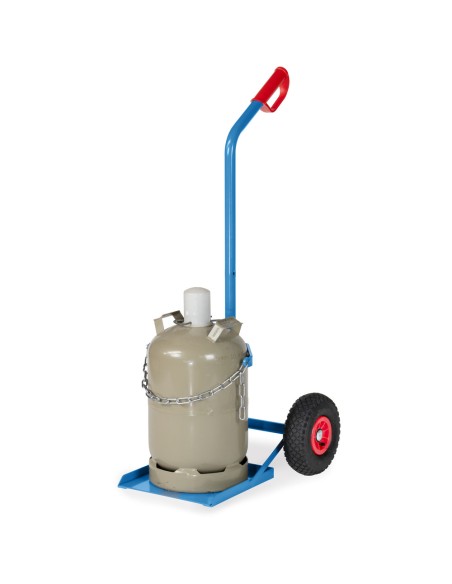 Diable porte-bouteilles - Pneus gonflables