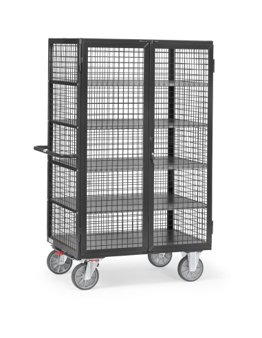 Chariot fermé "Gamme en gris" 1200 x 780 mm