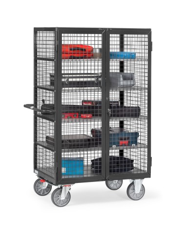 Chariot fermé "Gamme en gris" 1200 x 780 mm