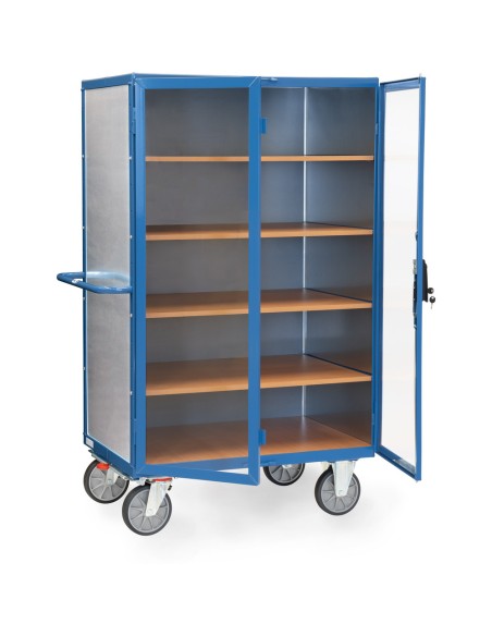 Chariot fermé 1000 x 680 mm
