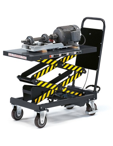 Chariot à plateforme élévatrice 500 kg
