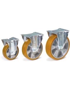 Roue fixe à bandage polyuréthane 160 x 50 mm