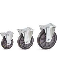 Roue fixe TPE-ESD 200 x 40 mm