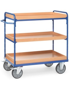 Chariot haut à caissettes  965 x 555 mm