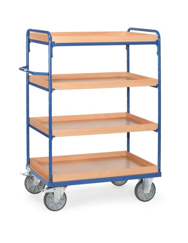 Chariot haut à caissettes  965 x 555 mm