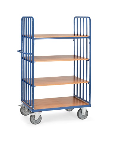 Chariot haut avec tubes 1000 x 700 mm