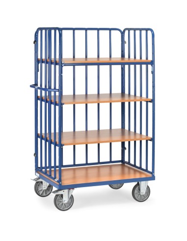 Chariot haut avec tubes 1200 x 800 mm