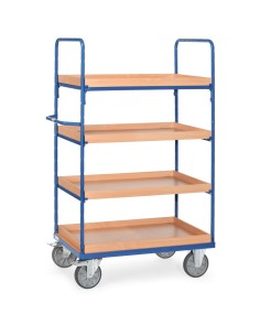 Chariot haut à caissettes  965 x 655 mm