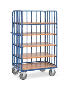 Chariot haut avec tubes 1200 x 800 mm