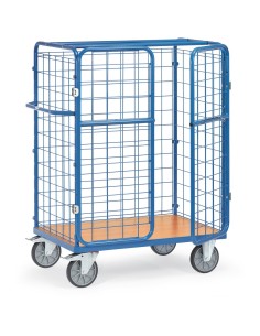 Chariot pour colis à portes battantes 1200 x 800 mm