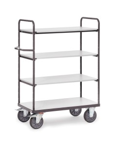 Chariot-ESD à plateaux 850 x 500 mm