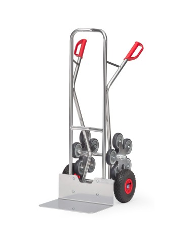 Diable escalier en Alu - bavette 480 x 300 mm