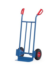 Diable en tube d'acier Pneus gonflables