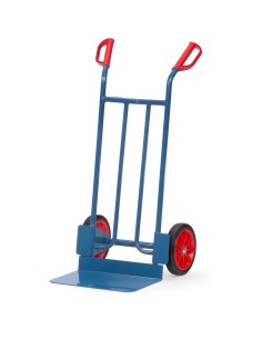 Diable en tube d'acier Pneus caoutchouc