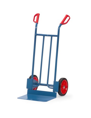 Diable en tube d'acier Pneus caoutchouc