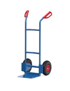 Diable en tube d'acier Pneus gonflables