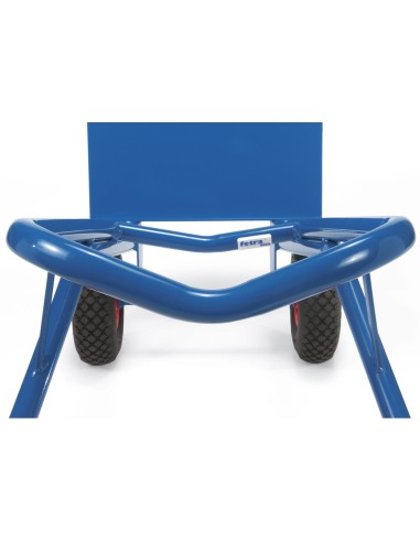 Diable en tube d'acier Pneus PU increvables