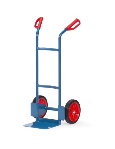 Diable en tube d'acier Pneus caoutchouc