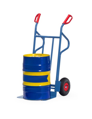 Diable en tube d'acier Pneus gonflables