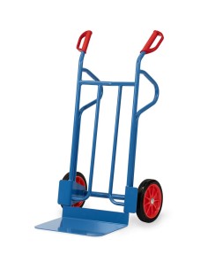 Diable en tube d'acier Pneus caoutchouc