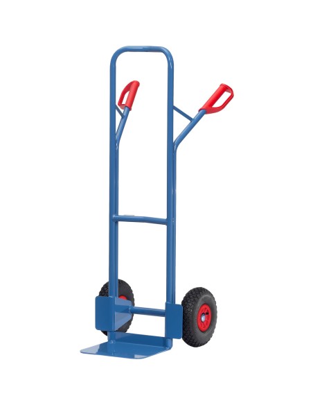 Diable en tube d'acier Pneus gonflables