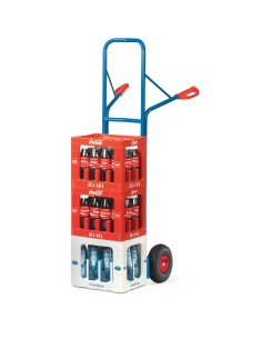 Diable en tube d'acier Pneus gonflables 2