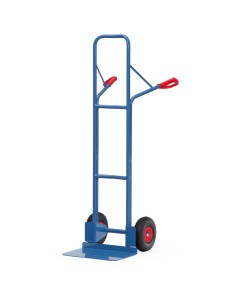 Diable en tube d'acier Pneus PU increvables