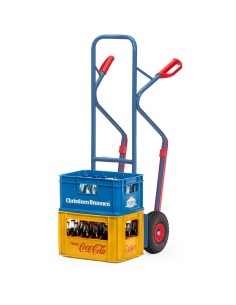 Diable en tube d'acier Pneus PU increvables 2