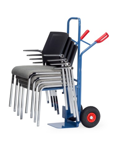 Diable porte-chaises Pneus PU increvables