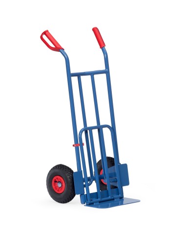 Diable à bavette rabattable Pneus gonflables